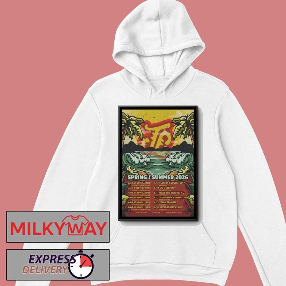 Joey Calderaio 2026 Spring & Summer Tour Poster shirt