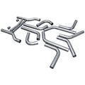 Flowmaster 15936 U-Fit Dual Exhaust Pipe Kit – 2.50in