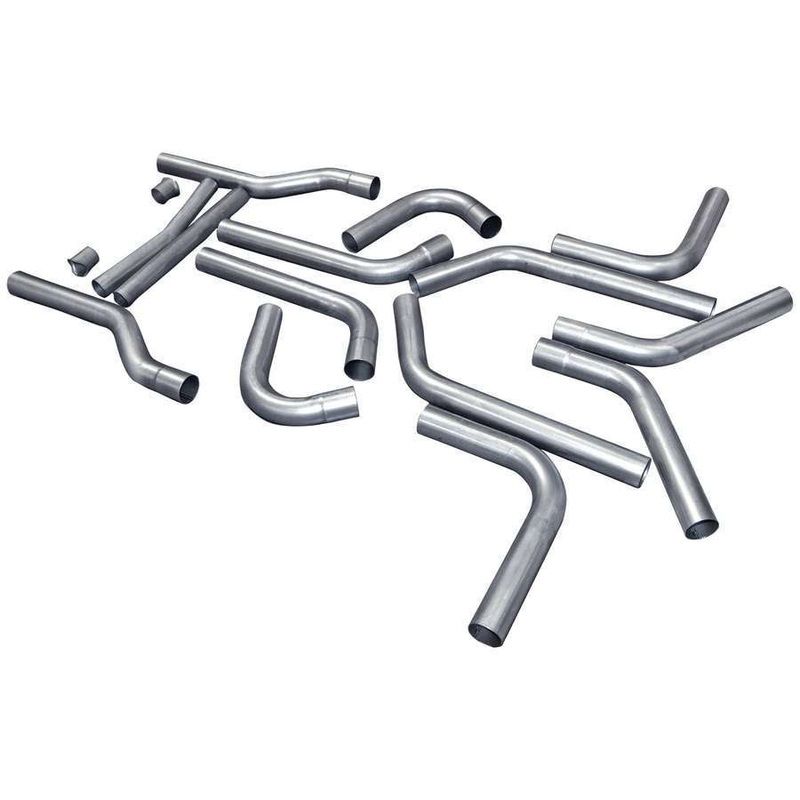Flowmaster 15936 U-Fit Dual Exhaust Pipe Kit – 2.50in
