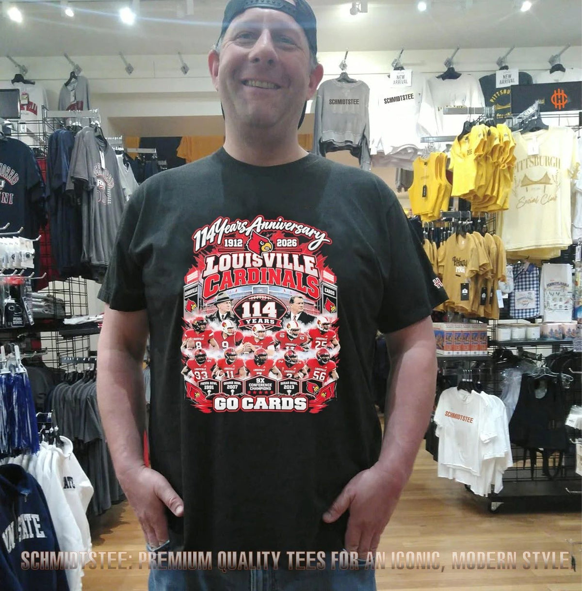 Louisville Cardinals 114 years Anniversary 1912-2026 go Cards shirt