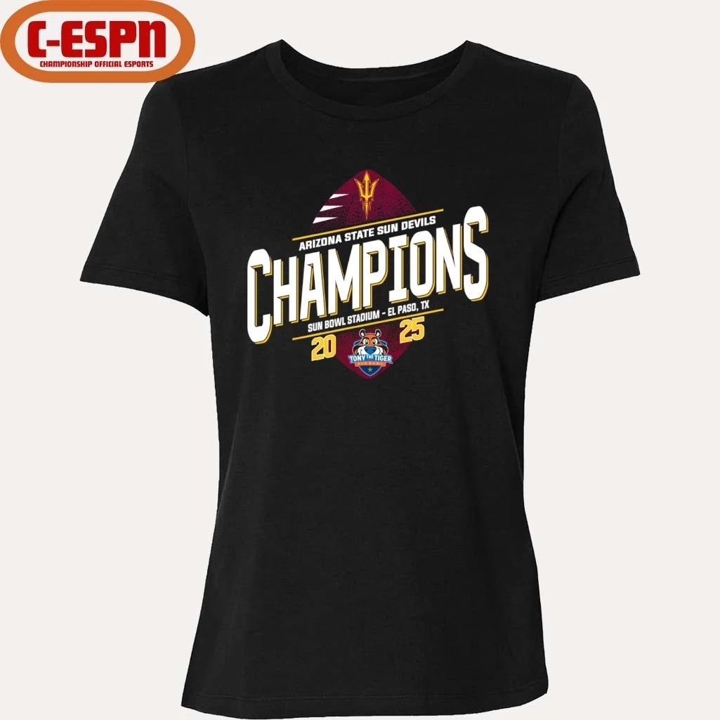 Arizona State Sun Devils Tony The Tiger Sun Bowl Champions T-shirt