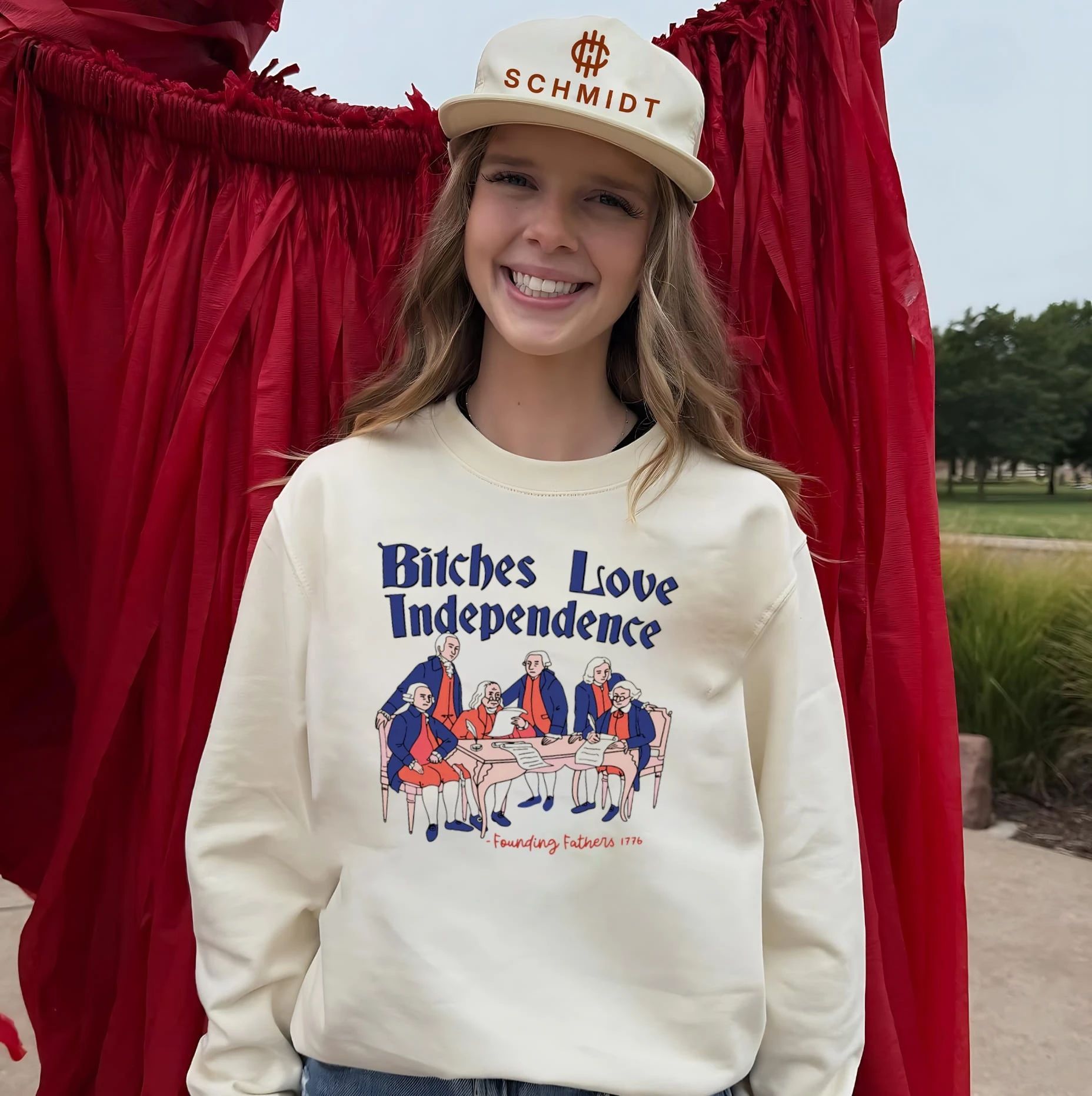 Bitches Love Independence 4th of July Thomas Jefferson Shirt
