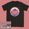 Merauder New York Mets Baseball Logo Skyline T-Shirt