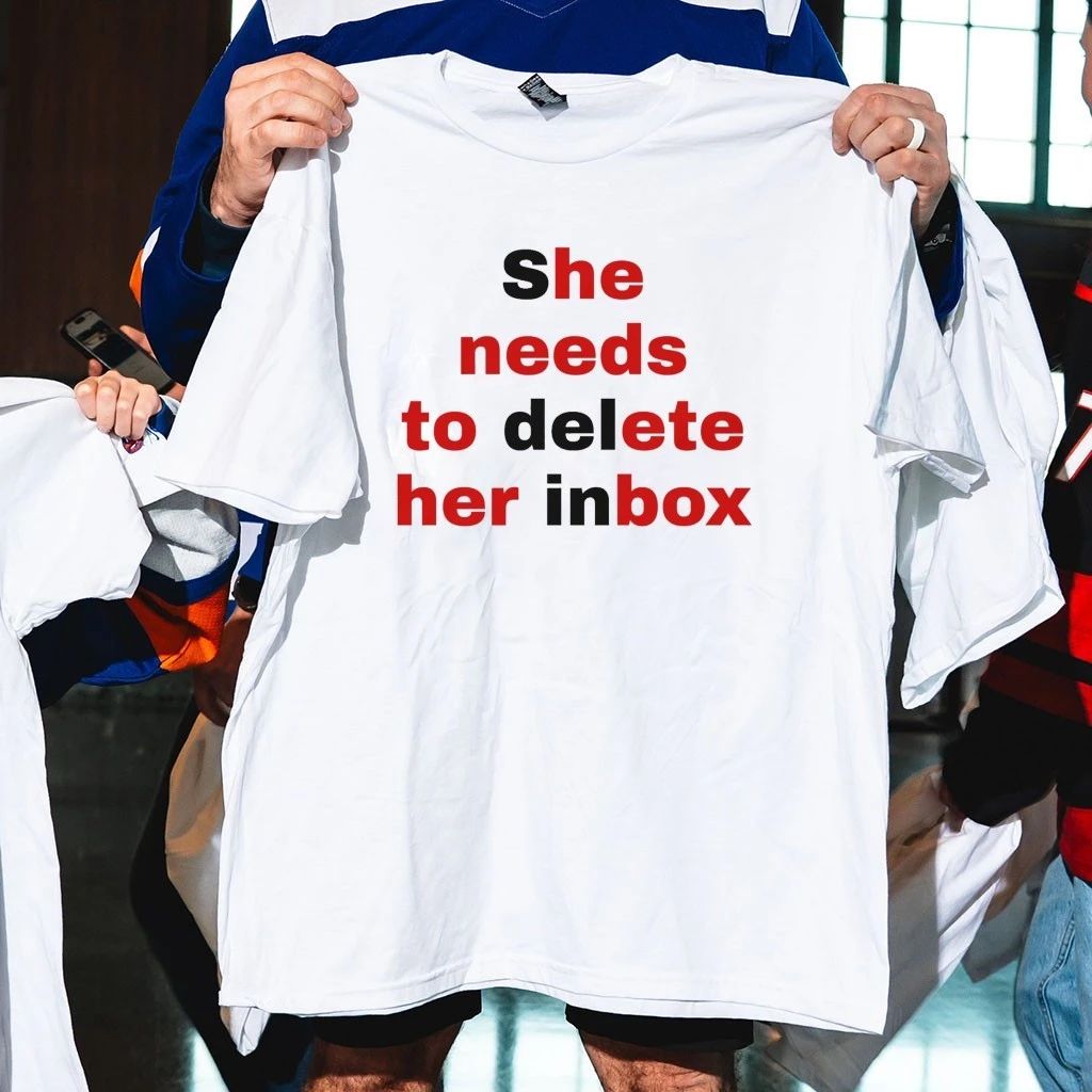 She Needs To Delete Her Inbox Shirt