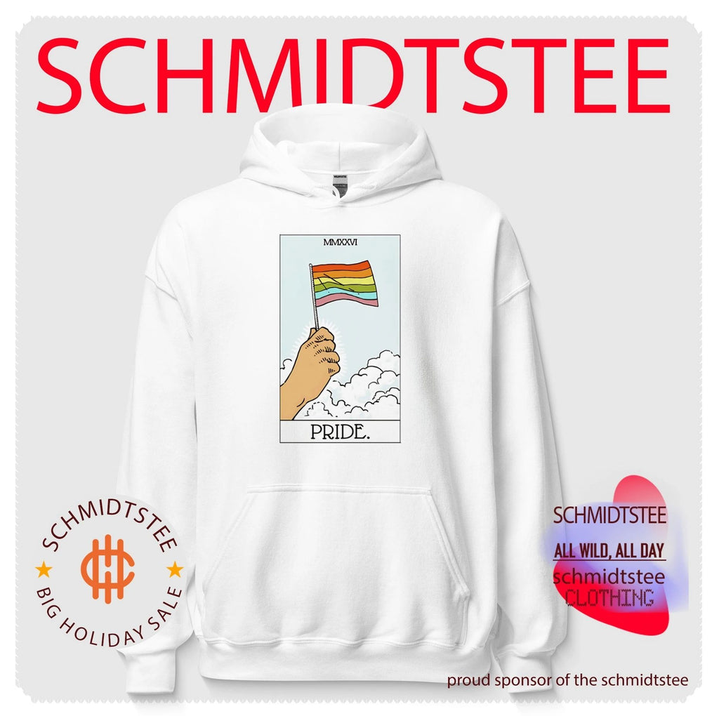 Pride Tarot rainbow flag shirt