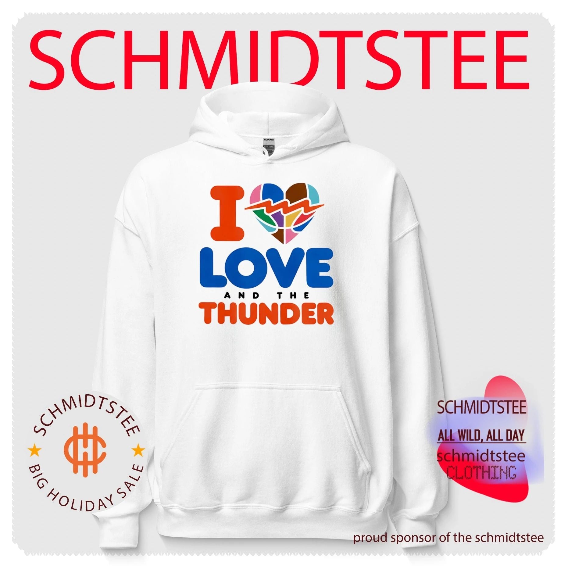 I Love And The Thunder Pride shirt