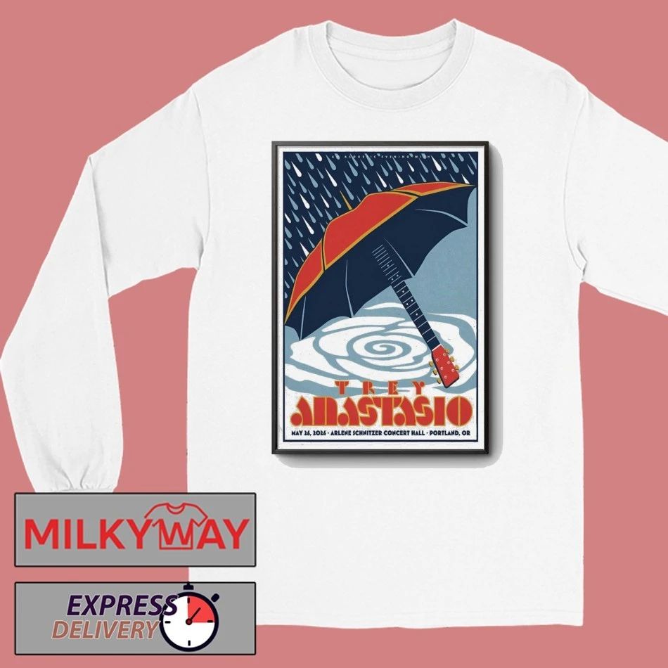 Trey Anastasio May 26 2026 Arlene Schnitzer Concert Hall in Portland OR Poster shirt