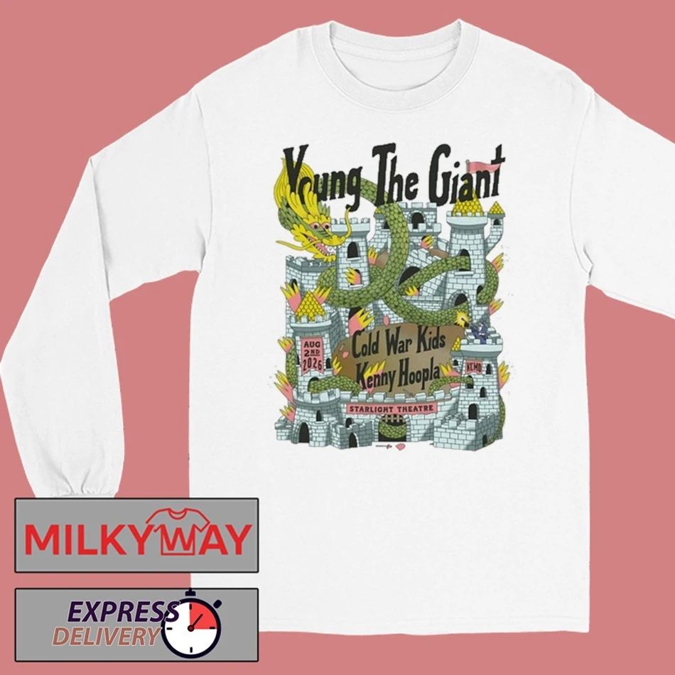 Young The Giant In Kansas City MO On Aug 2 2026 Event shirt