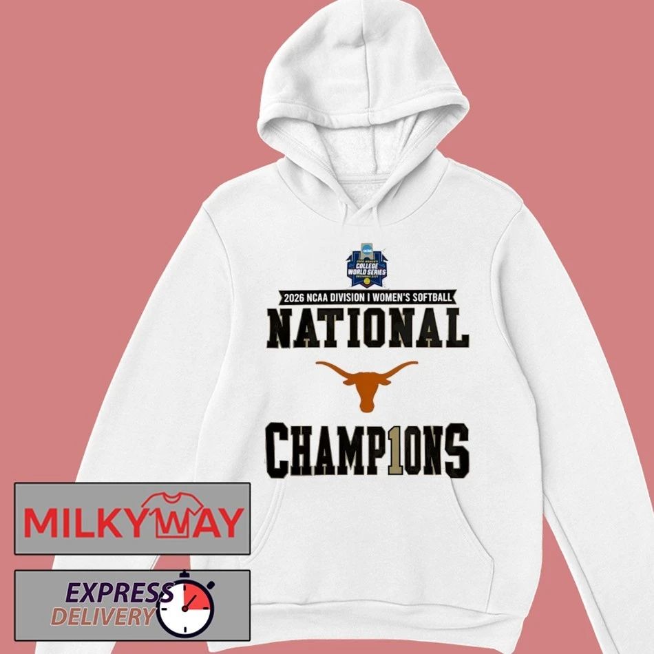 Texas Longhorns June 2026 NCAA Softball Women’s College World Series Shirt