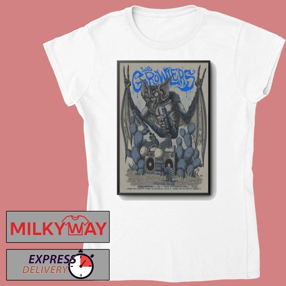 The Growlers Texas Tour April 2026 Poster shirt