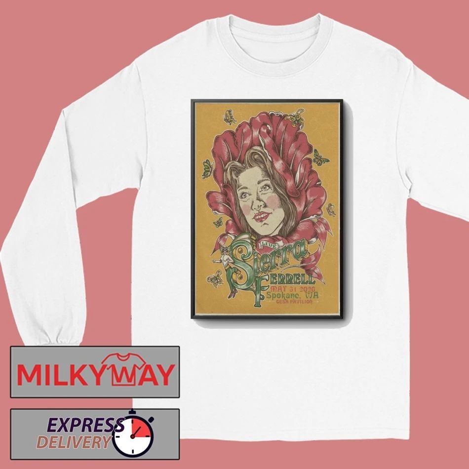 Sierra Ferrell May 31 2026 Gesa Pavilion in Spokane WA Poster shirt