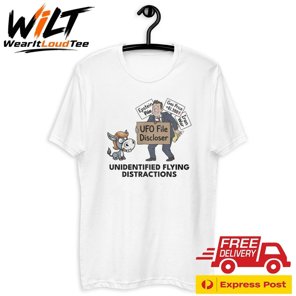 UFO File Discloser Unidentified Flying Distractions Shirt