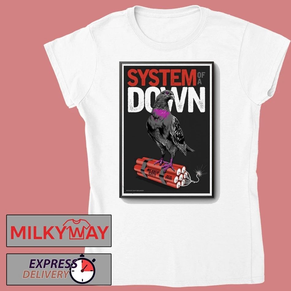 System Of A Down May 27-28 2026 Ciudad De Mexico Poster shirt