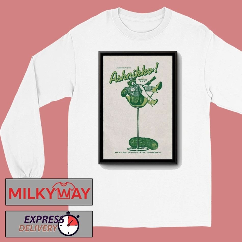 Ashnikko In San Francisco CA On Mar 21 2026 Poster shirt