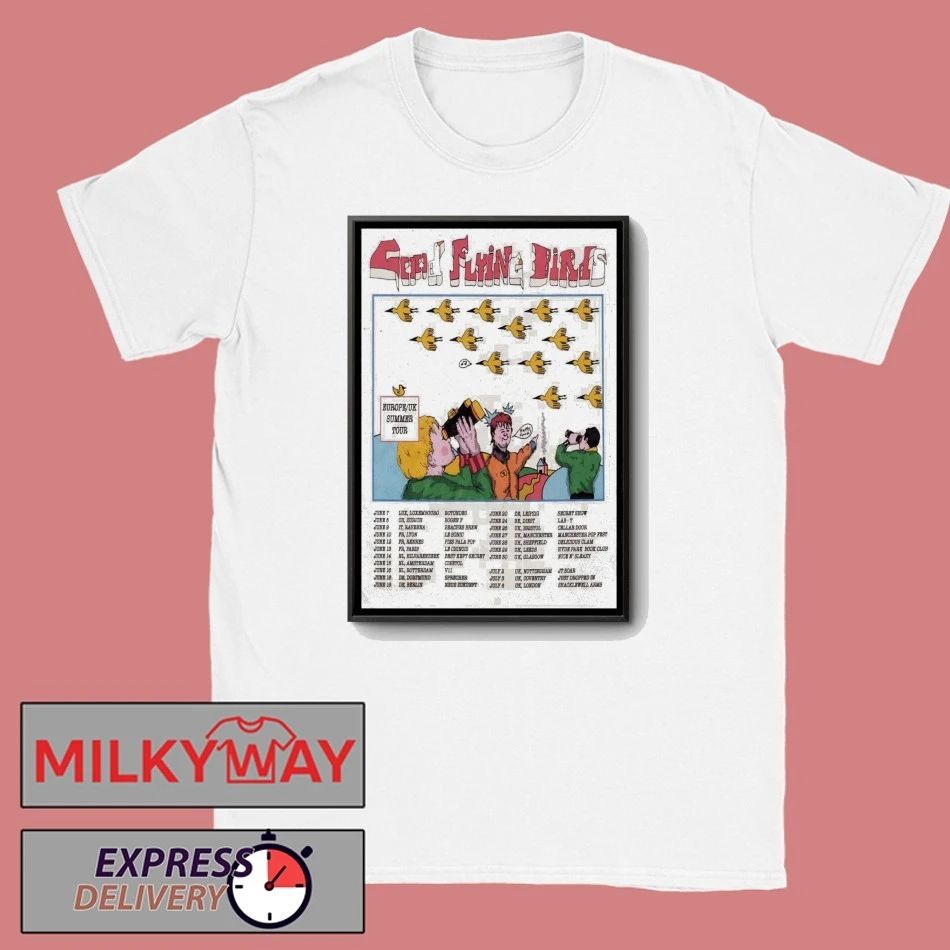 Good Flying Birds 2026 Europe UK Summer Tour Poster shirt