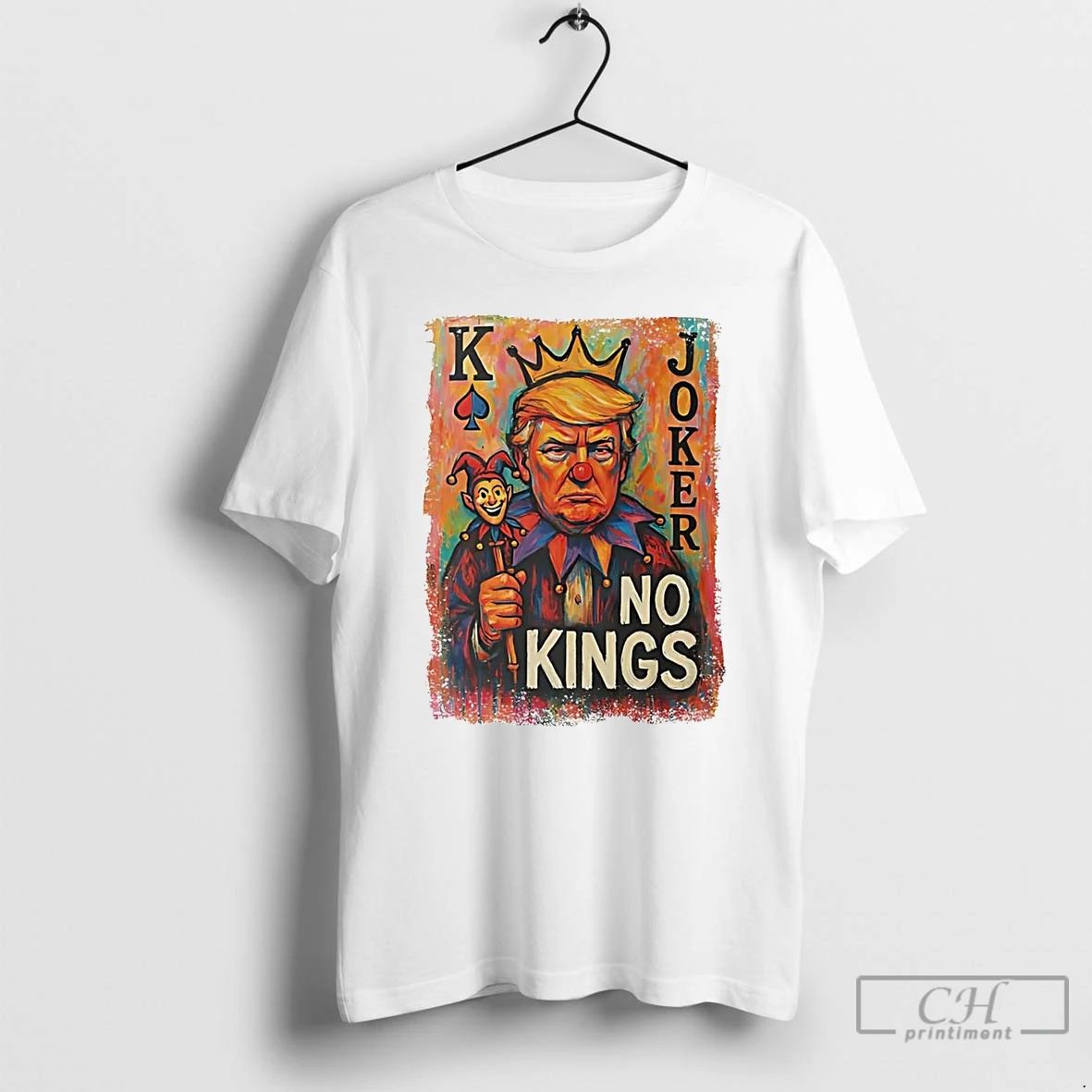 Classic Trump King Clown Joker No King T Shirts