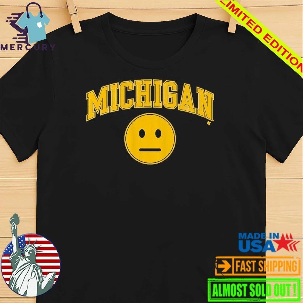 Michigan Wolverines Blank Expression Shirt