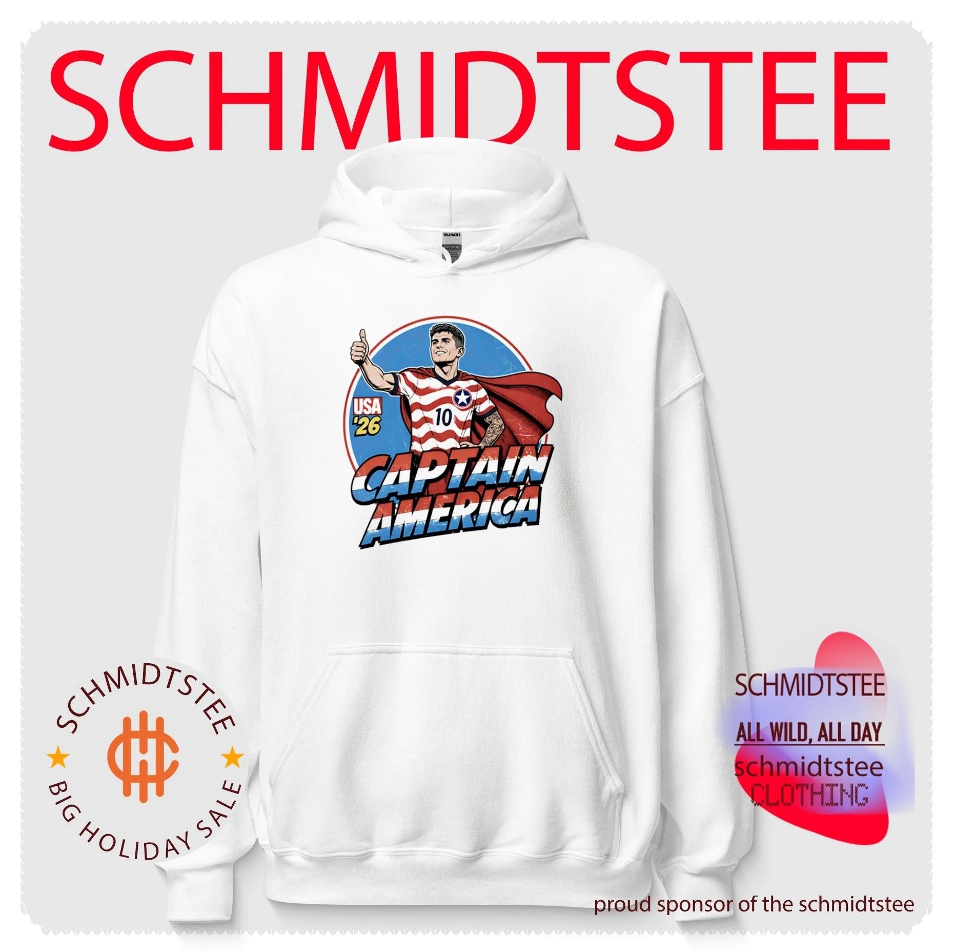 Captain America USA ’26 World Cup Fifa shirt