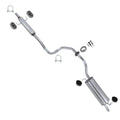 2004-2009 Toyota Prius 1.5L Exhaust Resonator Pipe and Muffler w/ Hangers