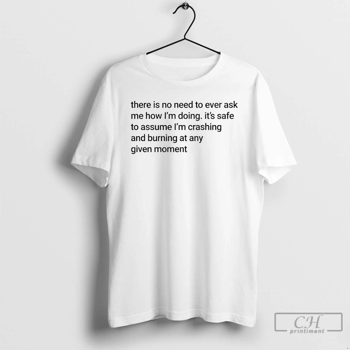 Classic Crashing And Burning T Shirts