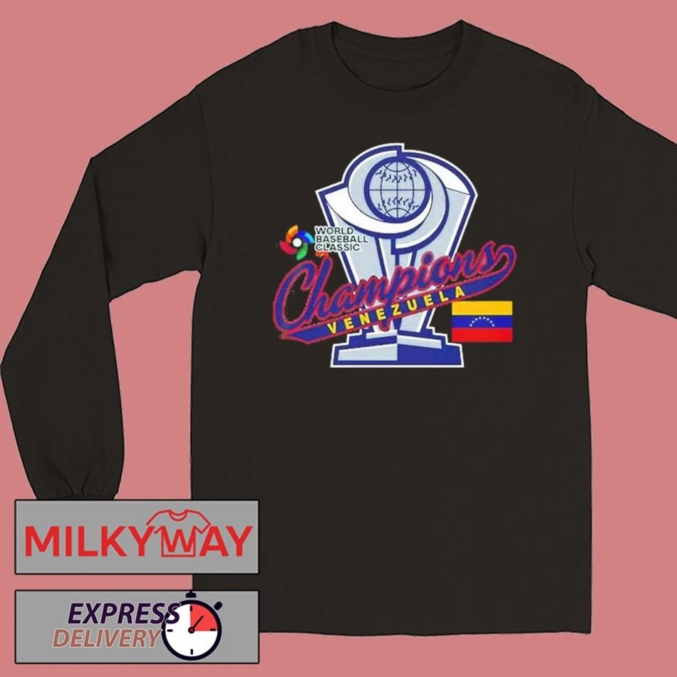 Venezuela Wins World Baseball Classic Champions 2026 Trophy shirt
