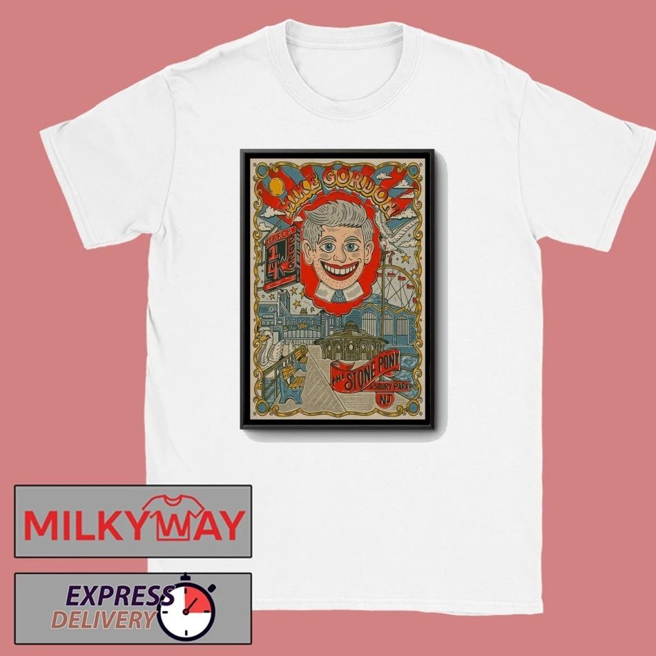Mike Gordon The Stone Pony In Asbury Park NJ Mar 14 2026 Poster shirt