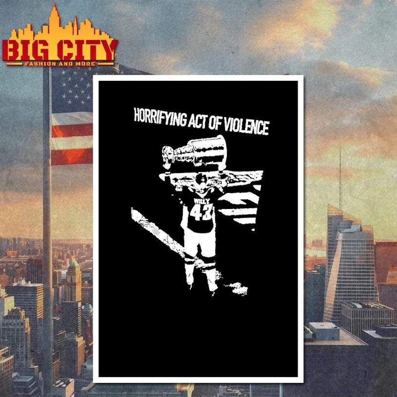 Tom Wilson Willy Washington Capitals Horrifying Act Of Violence Shirt