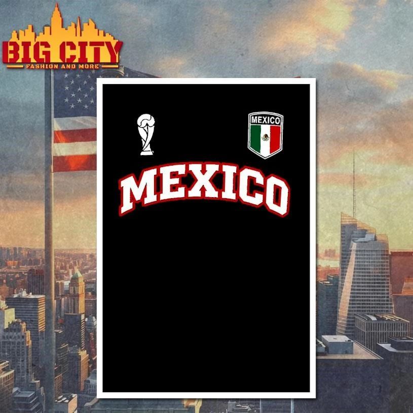 Vintage Mexico 2026 Soccer T-Shirt