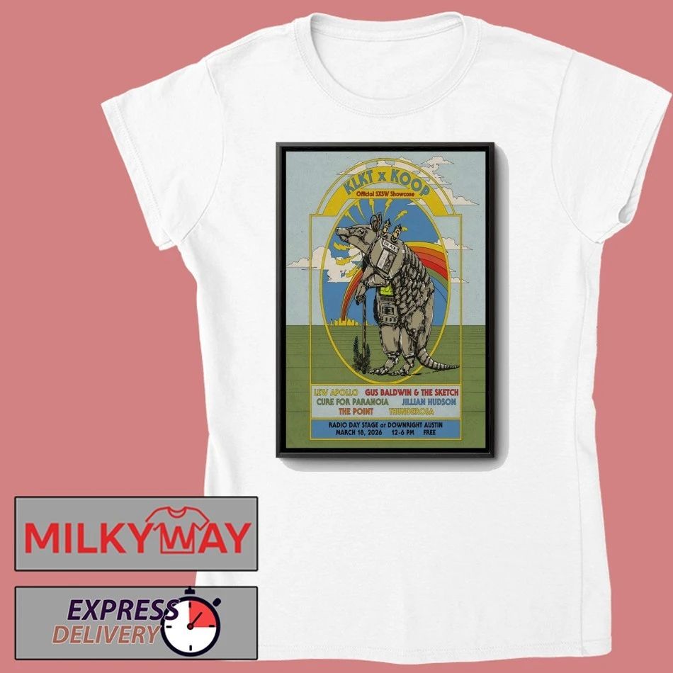 KLKT x KOOP Downright Austin Hotel in Austin TX Mar 18 2026 Poster shirt