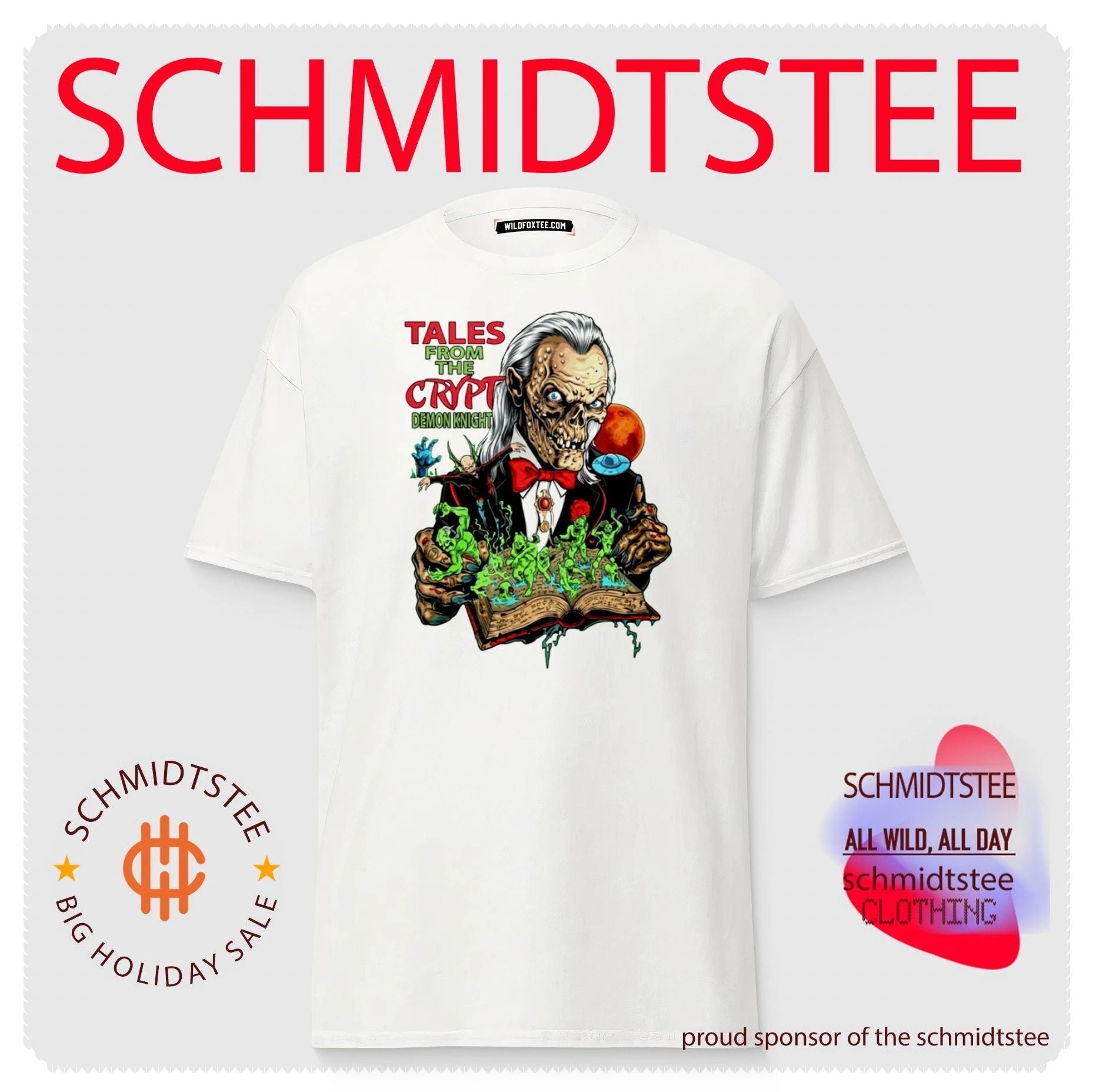 Tales From The Crypt Demon Knight Horror Movie Shirt