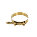 Mishimoto Stainless Steel Constant Tension T-Bolt Clamp 4.09in.-4.41in. (104mm-112mm) – Gold