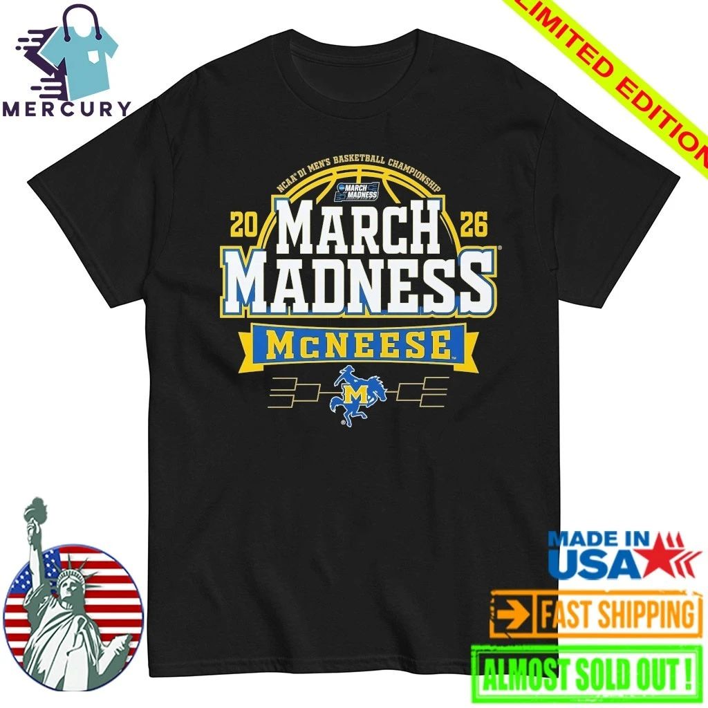 McNeese State Cowboys 2026 Men’s Basketball March Madness Shirt