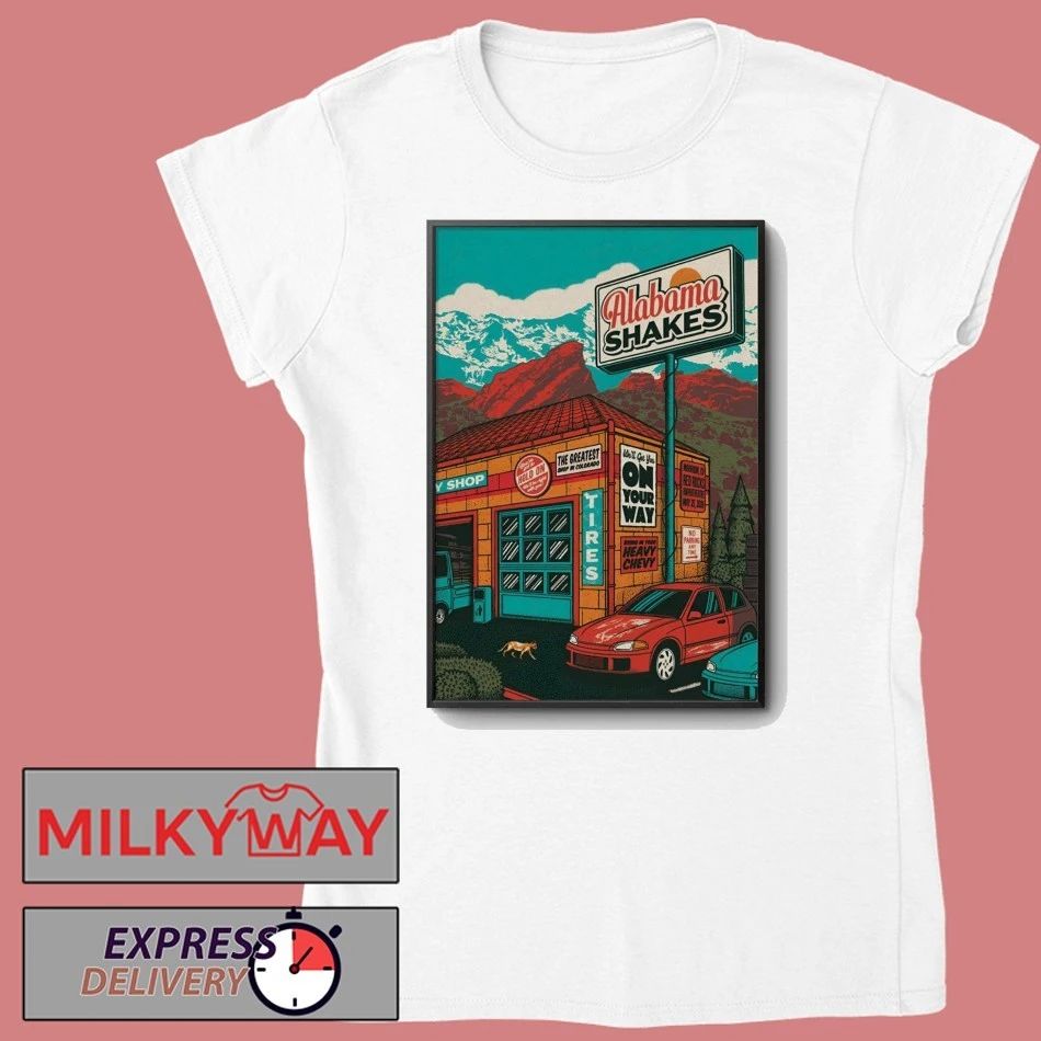 Alabama Shakes Red Rocks in Morrison CO May 25 2026 Poster shirt