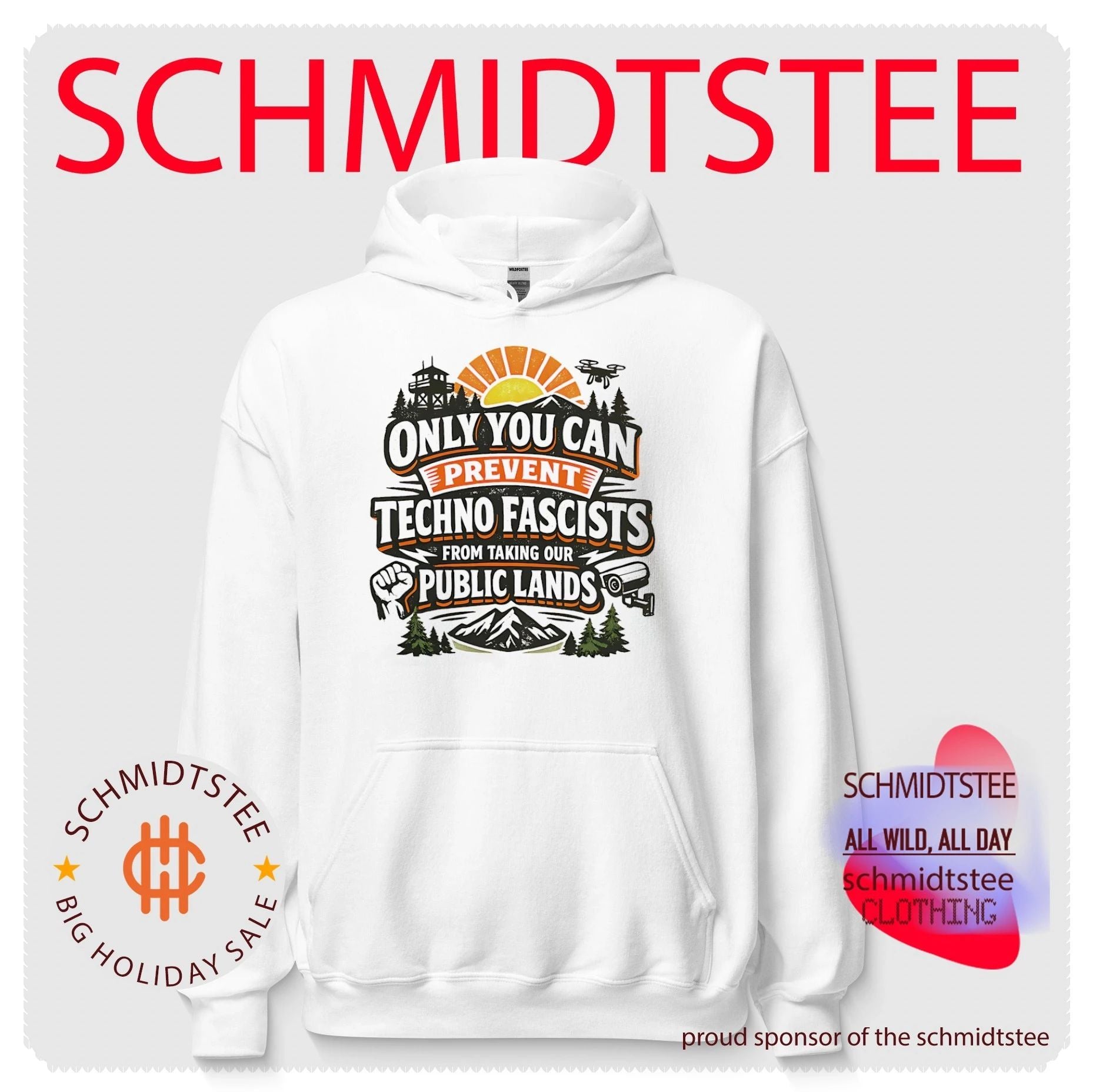 Only you can prevent techno fascists from taking our public lands shirt