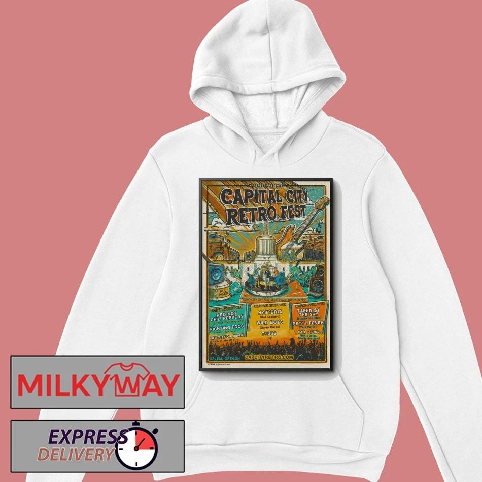 Capital City Retro Fest 2026 Poster shirt