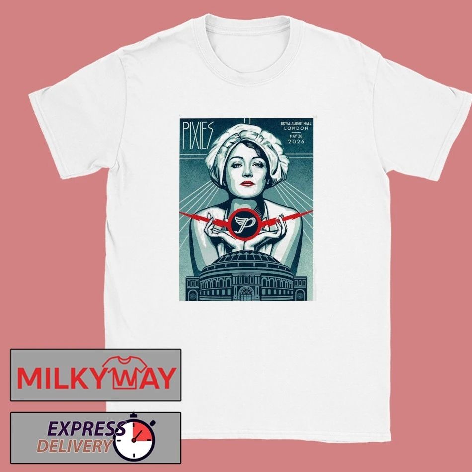 Pixies London UK 2026 Night 1 Show Poster At Royal Albert Hall On May 28 2026 T-Shirt