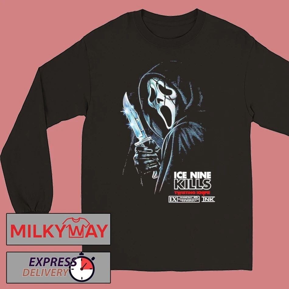 Ice Nine Kills x Scream 7 Nightmare On The Knife Part One Wrong Answer shirt