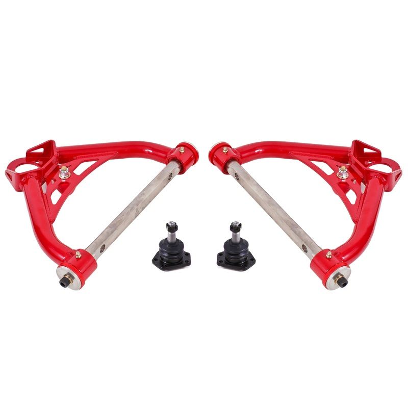 Suspension Upper Control Arms 70-81 Pontiac Firebird, Chevy Camaro Nova Red