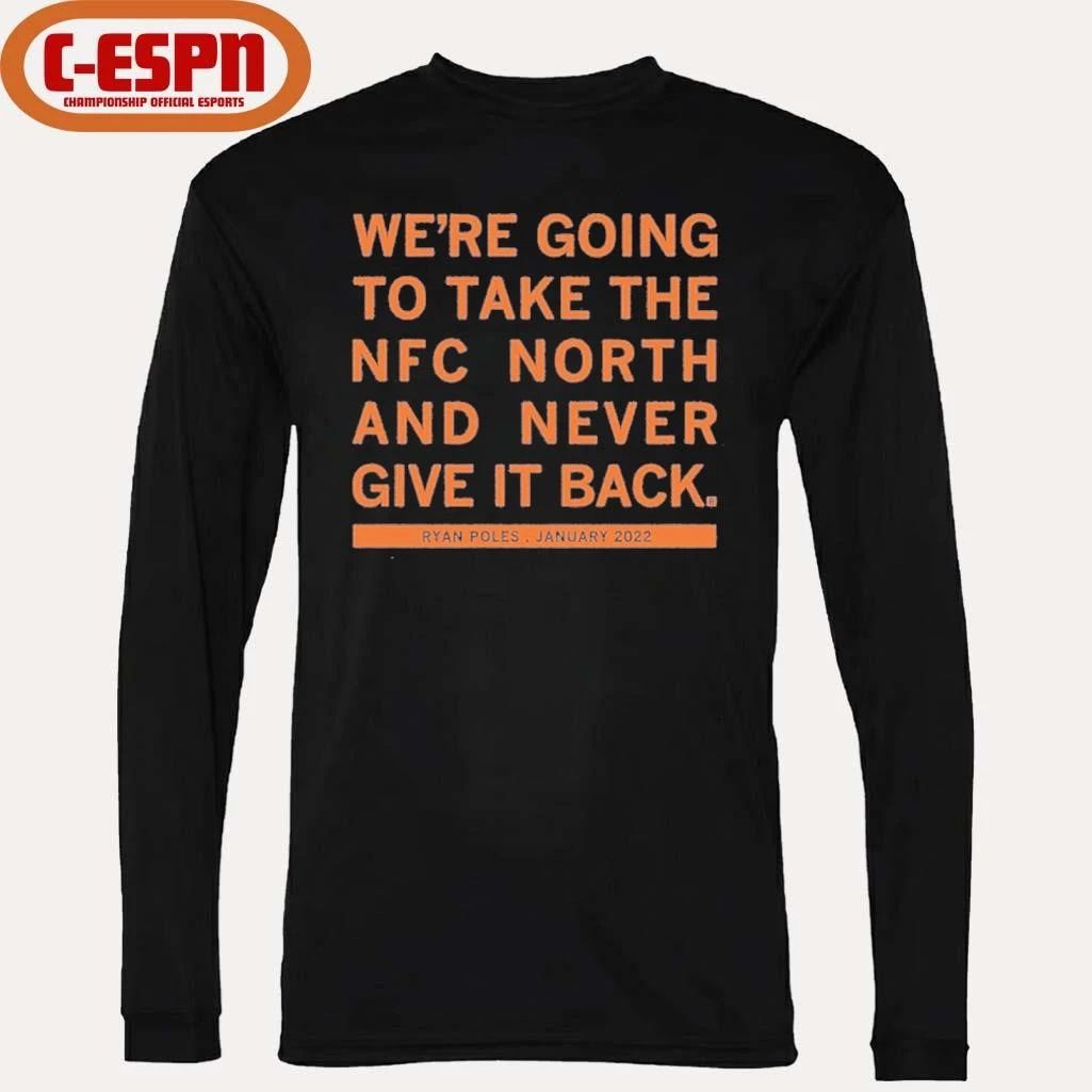Ryan Poles Chicago Bears Take The North Shirt