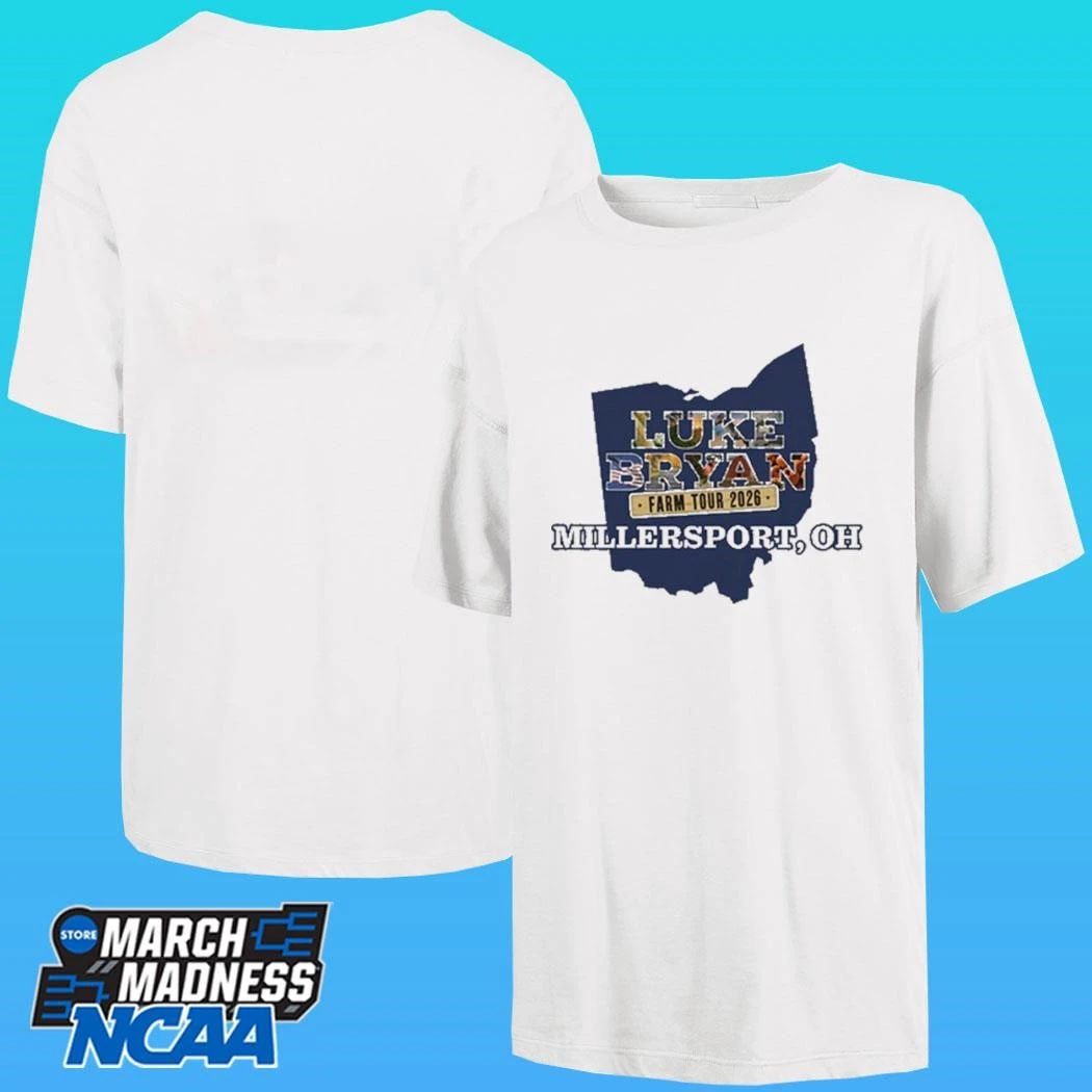 Luke Bryan Farm Tour 2026 Millersport Oh Shirt