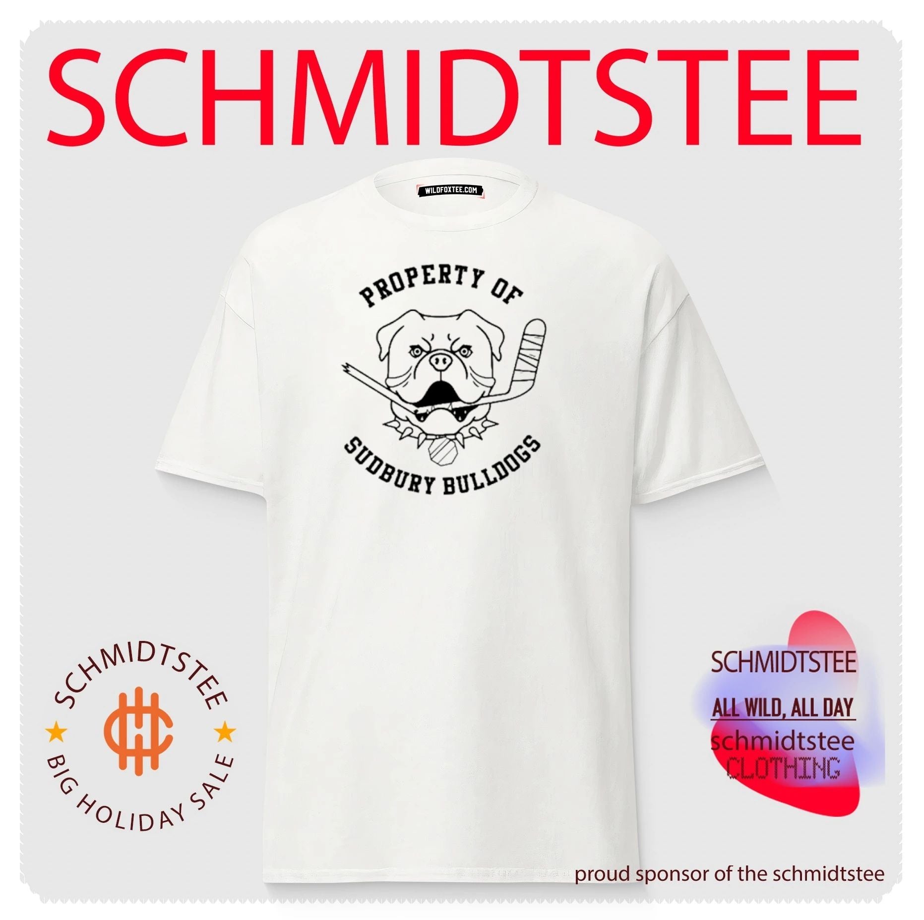 CM Punk Property of Sudbury Bulldogs shirt