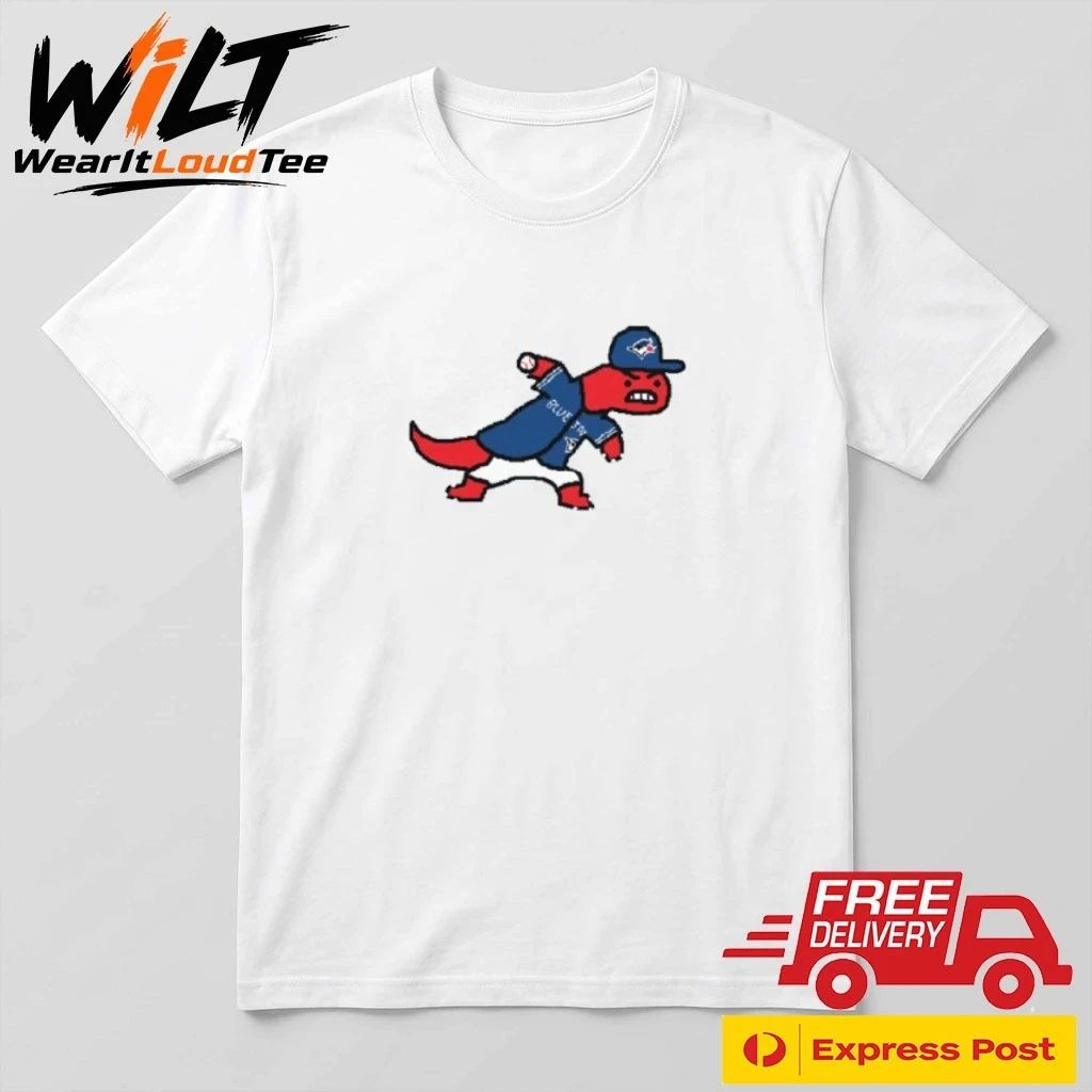 Toronto Blue Jays x Toronto Raptor Paint Shirt