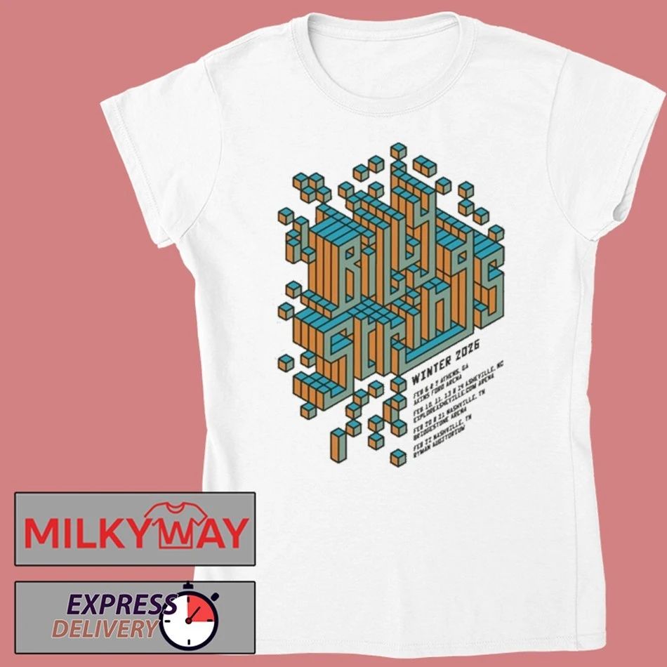 Billy Strings 2026 Winter Tour Cube shirt