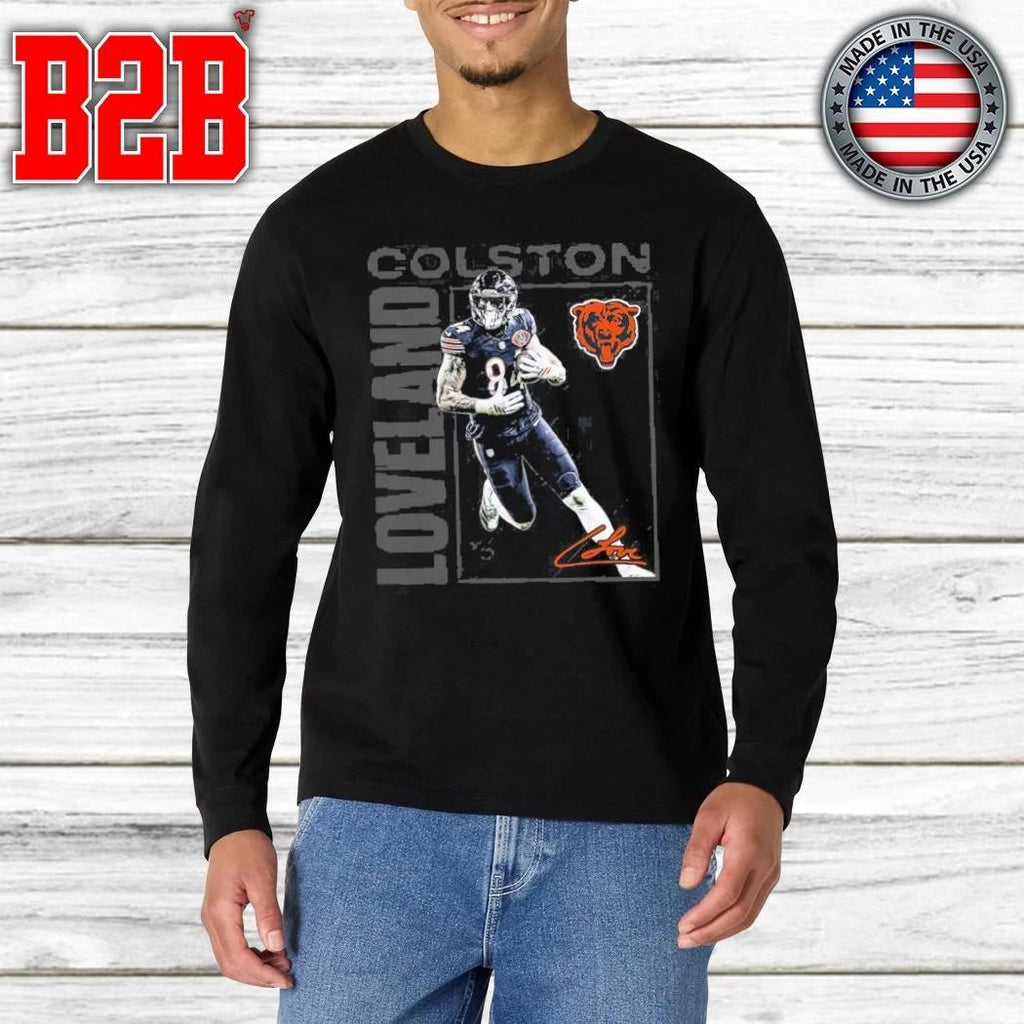 Chicago Bears Colston Loveland Black Shirt