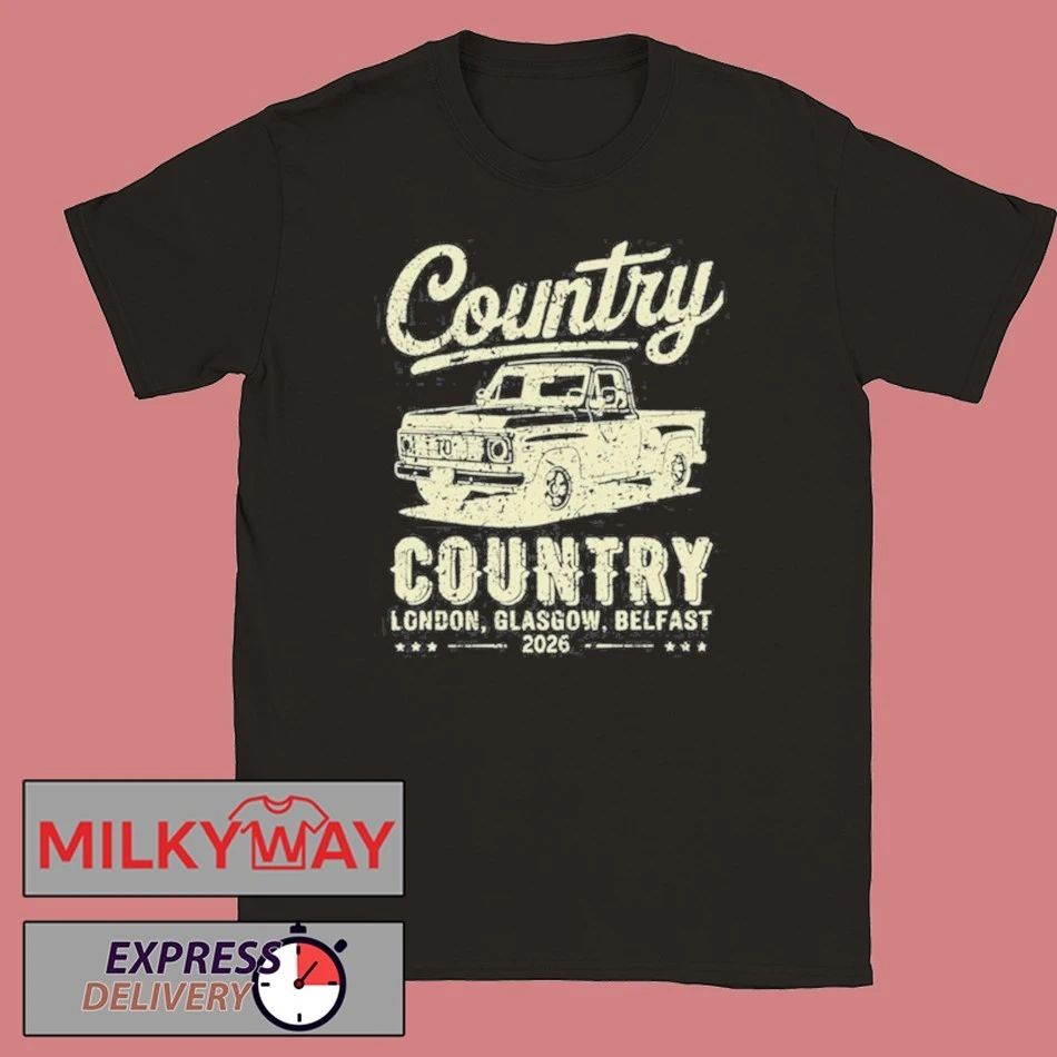 Country To Country London Glasgow, Belfast shirt