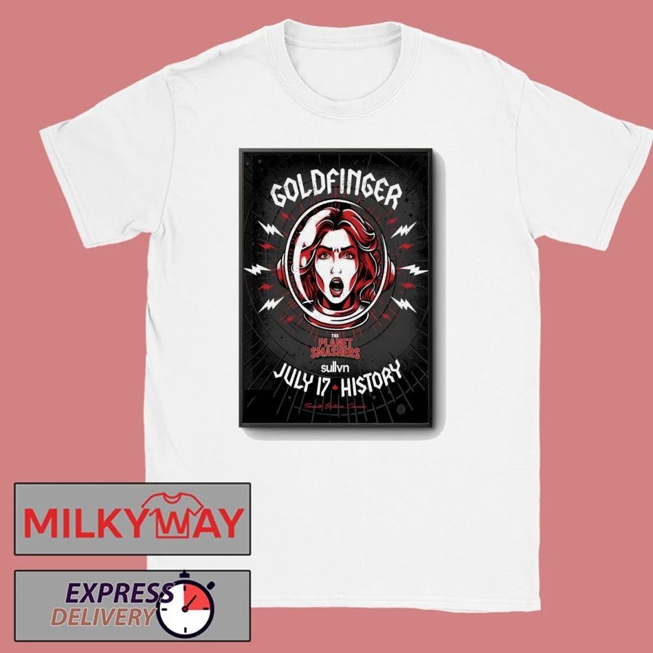 Goldfinger Toronto Tour On Jul 17 2026 Poster shirt