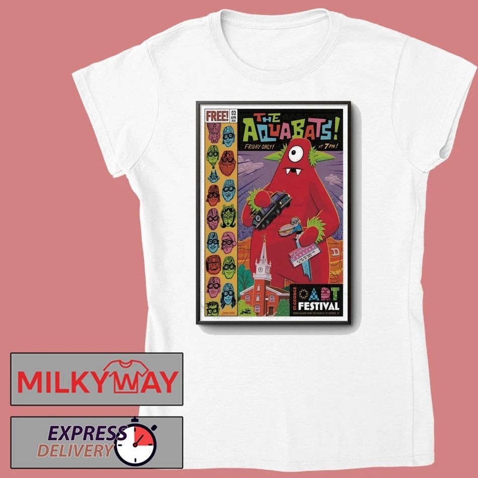 The Aquabats! St. George UT 4 3 2026 Poster shirt