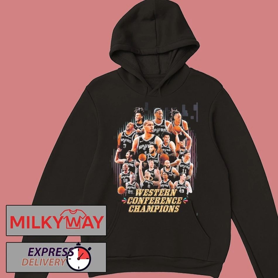 San Antonio Spurs 2026 NBA Final Bound Western Conference Champions T-Shirt