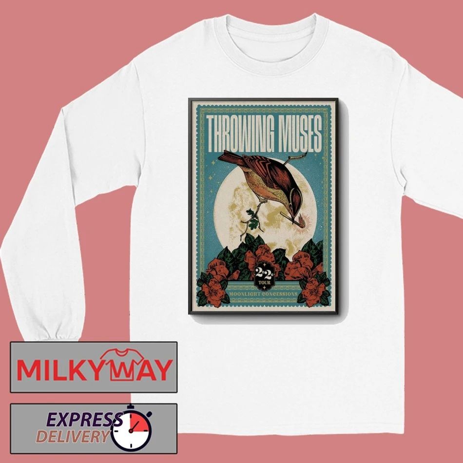 Throwing Muses Moonlight Concessions Tour 26 Poster shirt