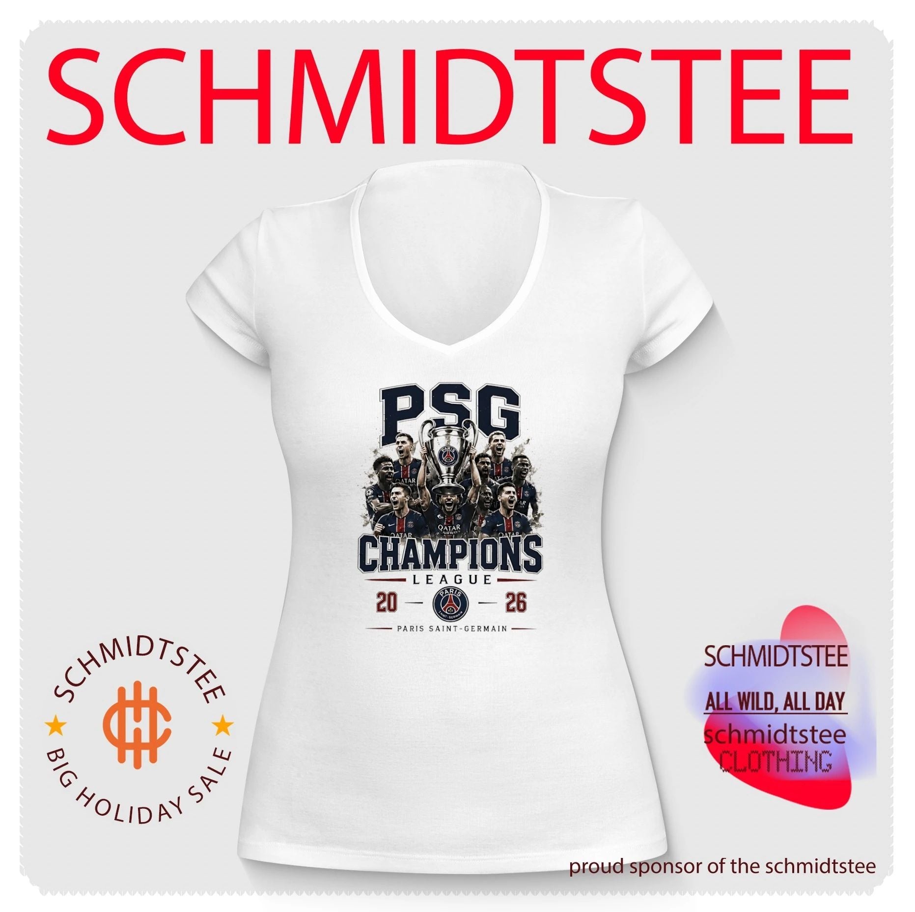 PSG Champions League Winners 2026 shirt